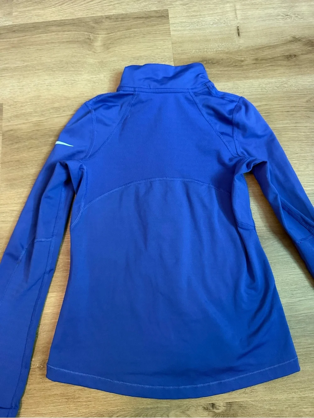 Nike Blue Kids' Half-Zip Performance Top